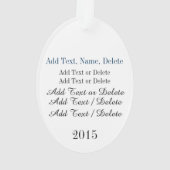 きらきら光るスカル オーナメント (裏面)