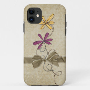 きらきら光るブーケオンダマスク iPhone 11 ケース