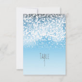 きらきら光る冬のワンダーランド テーブルナンバー (裏面)