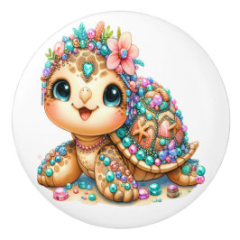 きらきら光る大切ベビーのカメ – More on the Way - セラミックノブ