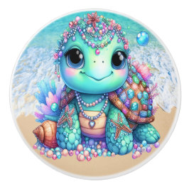 きらきら光る大切ベビーのカメ – More on the Way - セラミックノブ