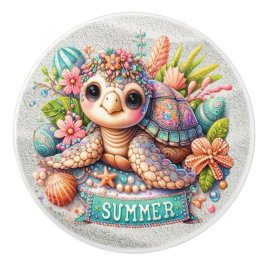 きらきら光る大切ベビーのカメ – More on the Way - セラミックノブ