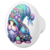 きらきら光る大切ベビーのカメ – More on the Way - セラミックノブ (右)