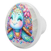 きらきら光る大切ベビーのカメ – More on the Way - セラミックノブ (右)