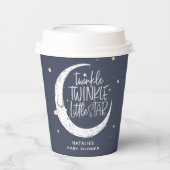 きらきら光る小さな星のシャワーパーティー 紙コップ (正面)