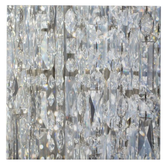 きらきら光る水晶 タイル (正面)