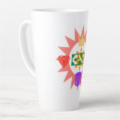 きらきら光る物 カフェラテマグ (左アングル)