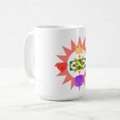 きらきら光る物 コーヒーマグカップ (正面左)