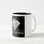 きらきら光る私の事のマグはです ツートーンマグカップ (正面右)