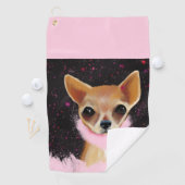 きらきら光る華 ゴルフタオル (インサイチュ)