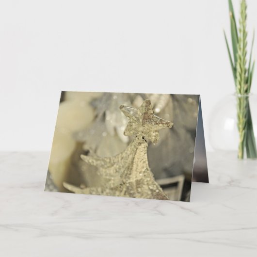 きらきら光る銀のツリーオーナメント クリスマス (正面)