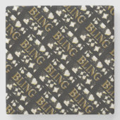 きらきら光る ストーンコースター (正面)