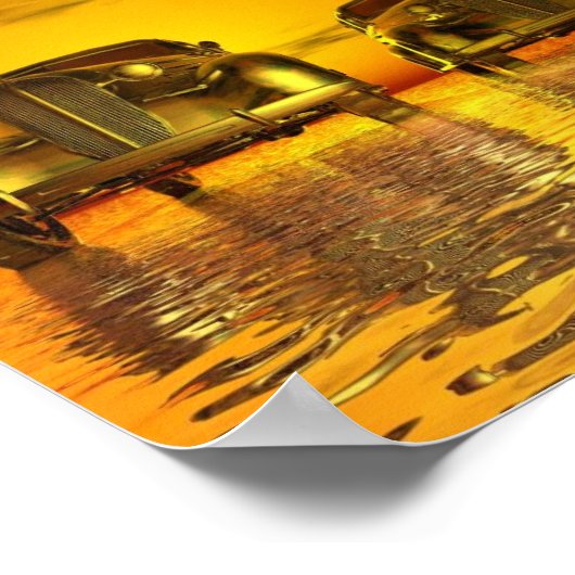 きらきら光る ポスター (角)