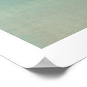 きらきら冬の北極クマの赤ちゃんポスター印刷 ポスター (角)