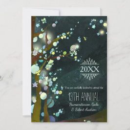 きらきら夜のチャリティーガラとオークション 招待状