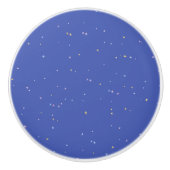 きらきら夜空にキュートな星 セラミックノブ (正面)