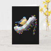 きらきら小さなタイタス カード (黄色い花)