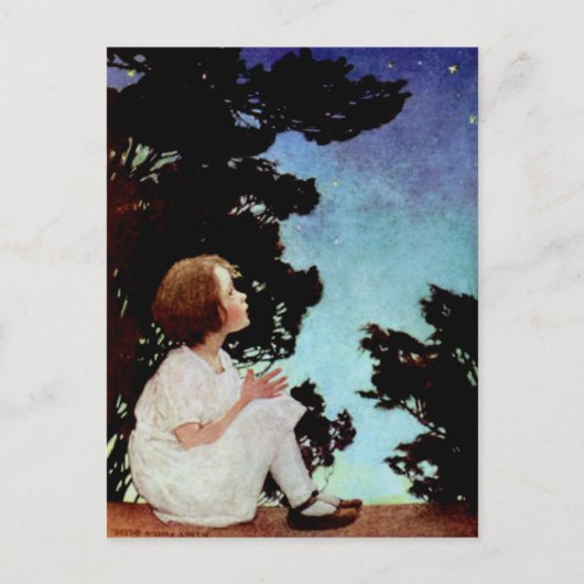 「きらきら小さな星」 ポストカード (正面)