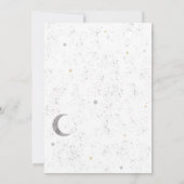 きらきら性別問わないベビーシャワー 招待状 (裏面)