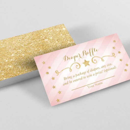 きらきら星のおむつくじカード エンクロージャーカード
