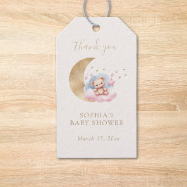 きらきら星のゴールドムーン感謝の気持ち お礼 ギフトタグ