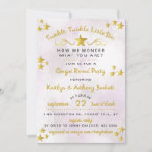 きらきら星のジェンダー発表パーティー 招待状 (正面)