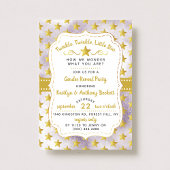 きらきら星のジェンダー発表パーティー 招待状