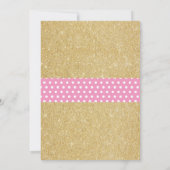 きらきら星のベイビーシャワー招待状 招待状 (裏面)