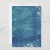 きらきら星のベイビーシャワー 招待状 (裏面)