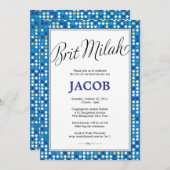 きらきら星の割礼/男の子割礼招待状 招待状 (正面/裏面)