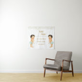 きらきら星の双子ちゃん 男の子 タペストリー (インサイチュ(横))