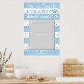 きらきら星の誕生日写真プロップ ポスター (キッチン)