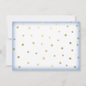 きらきら星の誕生日招待状 招待状 (裏面)