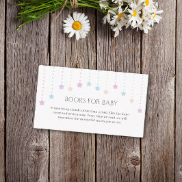 きらきら星の赤ちゃんの絵本 お祝いブック エンクロージャーカード