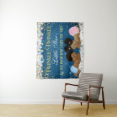 きらきら星の赤ちゃん歓迎会の背景 タペストリー (インサイチュ)