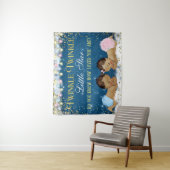 きらきら星の赤ちゃん歓迎会の背景 タペストリー (インサイチュ)