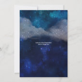 きらきら星の赤ちゃん歓迎会 招待状 (裏面)