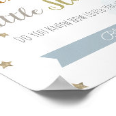 きらきら星の青い保育園アート ポスター (角)