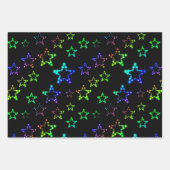 きらきら星コレクション ラッピングペーパーシート (正面3)