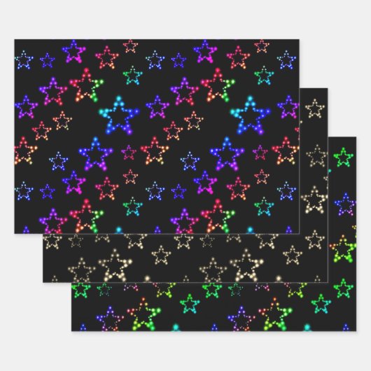 きらきら星コレクション ラッピングペーパーシート (セット)
