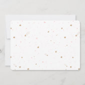 きらきら星 お誕生日おめでとう 招待状 (裏面)