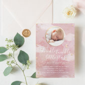 きらきら星 お誕生日おめでとう 招待状