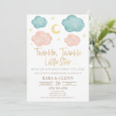 きらきら星 どうやって不思議 性別発表 招待状 (スタンド正面)