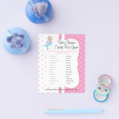 きらきら星 - 赤ちゃん女の子 - ゲーム チラシ (シングル)