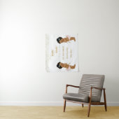 きらきら星 赤ちゃん 双子の女の子 エスニック タペストリー (インサイチュ)