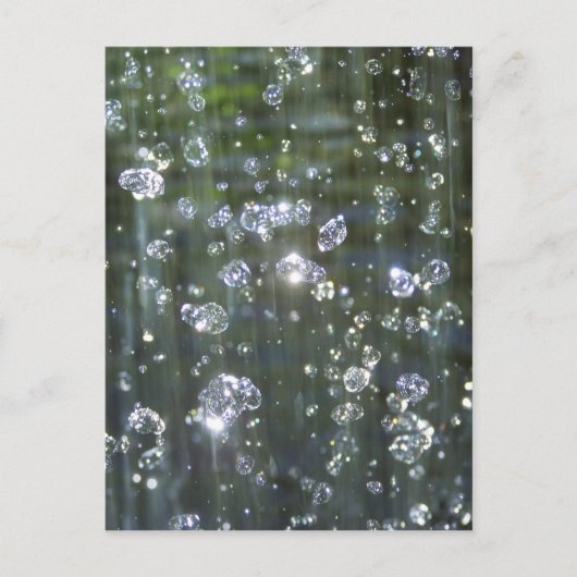 きらきら滝 ポストカード (正面)