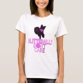 きらきら犬は気にしない Tシャツ (正面)