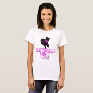 きらきら犬は気にしない Tシャツ