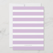 きらきら誕生日招待状 招待状 (裏面)