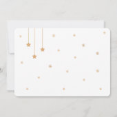 きらきら赤ちゃん歓迎会招待状 招待状 (裏面)